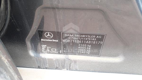 Photo 1 VIN: WDB2110611A818179 - MERCEDES-BENZ E 240 