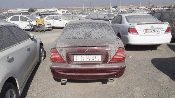 Photo 5 VIN: WDB2153751A008329 - MERCEDES-BENZ CL 500 