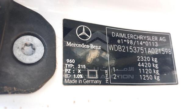 Photo 4 VIN: WDB2153751A021598 - MERCEDES CL 