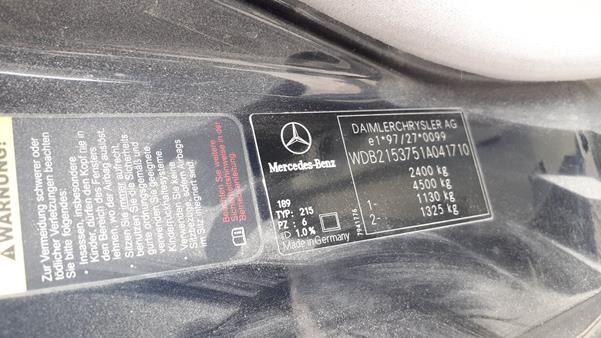 Photo 2 VIN: WDB2153751A041710 - MERCEDES-BENZ CL 55 