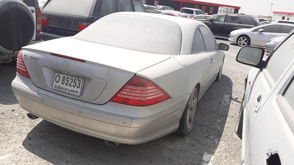 Photo 6 VIN: WDB2153781A013940 - MERCEDES-BENZ CL 600 