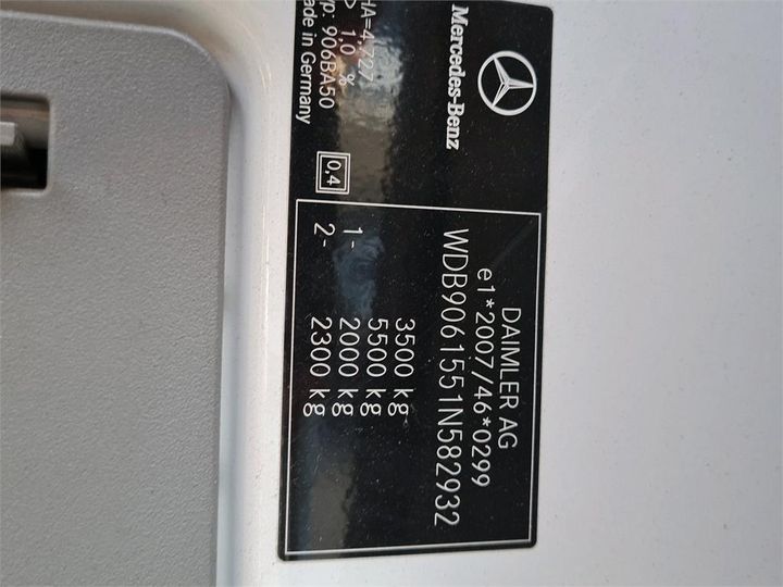 Photo 4 VIN: WDB9061551N582932 - MERCEDES-BENZ SPRINTER 