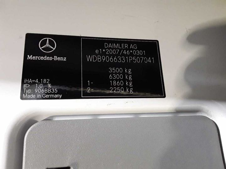 Photo 11 VIN: WDB9066331P507041 - MERCEDES-BENZ 316 CDI (BLUETEC) 