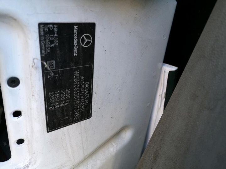 Photo 8 VIN: WDB9066351P173983 - MERCEDES-BENZ SPRINTER POST.N 