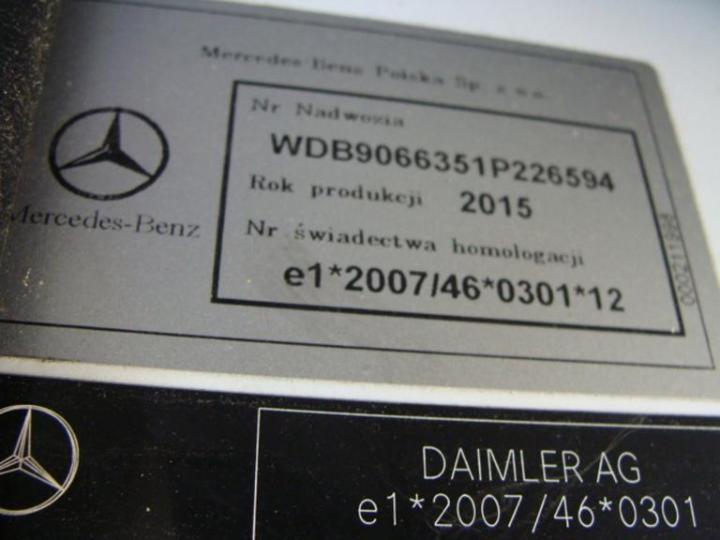 Photo 10 VIN: WDB9066351P226594 - MERCEDES-BENZ SPRINTER 