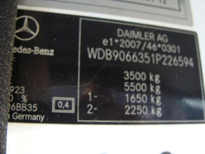 Photo 9 VIN: WDB9066351P226594 - MERCEDES-BENZ SPRINTER 