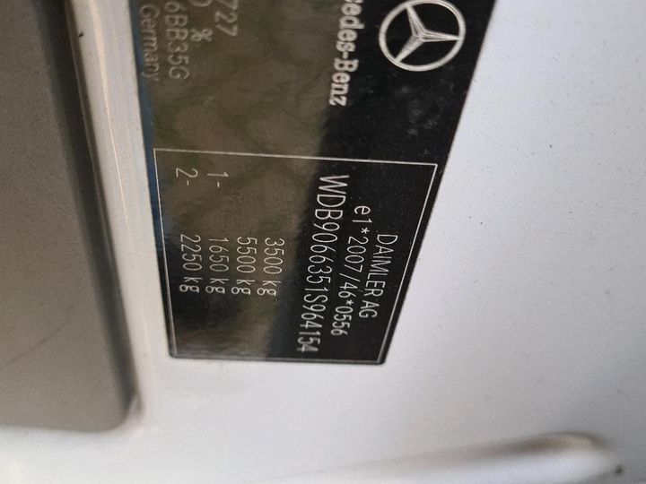 Photo 8 VIN: WDB9066351S964154 - MERCEDES-BENZ SPRINTER POST.N 