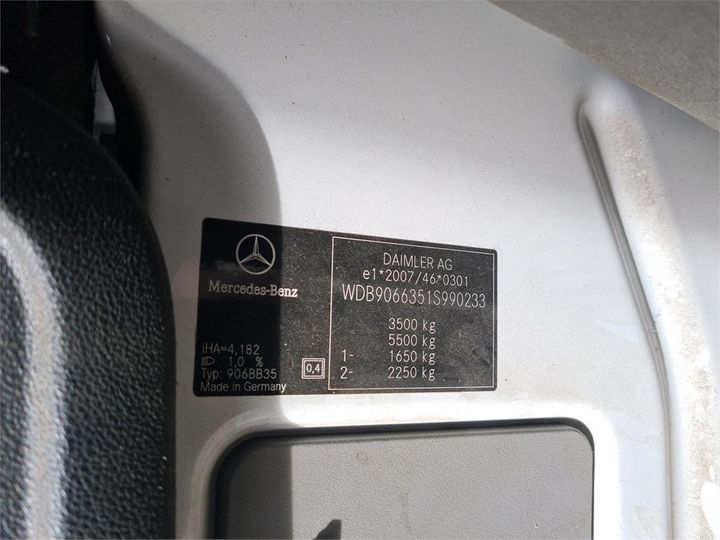 Photo 8 VIN: WDB9066351S990233 - MERCEDES-BENZ SPRINTER POST.N 