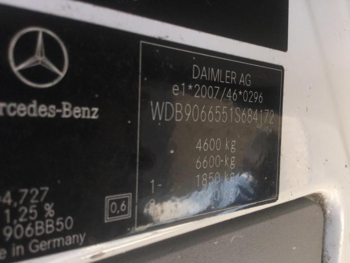 Photo 6 VIN: WDB9066551S684172 - MERCEDES-BENZ SPRINTER 513 CDI A3H2 