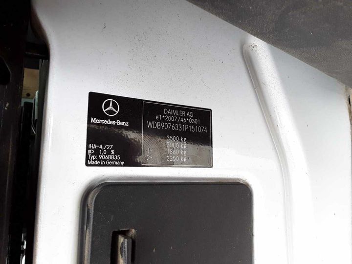 Photo 11 VIN: WDB9076331P151074 - MERCEDES-BENZ 316 CDI SPRINTER 