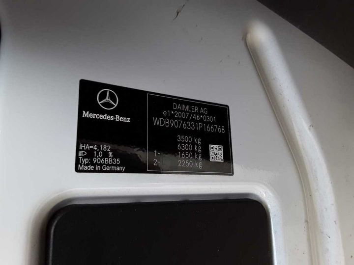 Photo 10 VIN: WDB9076331P166768 - MERCEDES-BENZ 316 CDI SPRINTER 