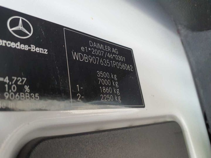 Photo 12 VIN: WDB9076351P056062 - MERCEDES-BENZ 316 CDI SPRINTER 