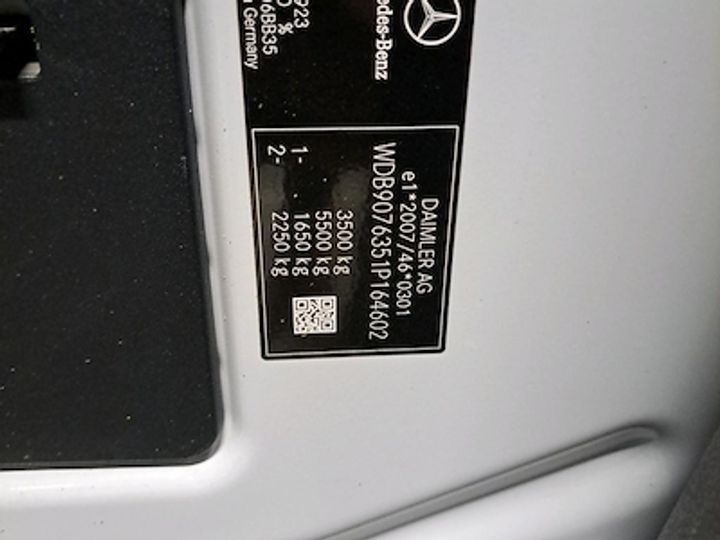 Photo 10 VIN: WDB9076351P164602 - MERCEDES-BENZ SPRINTER 