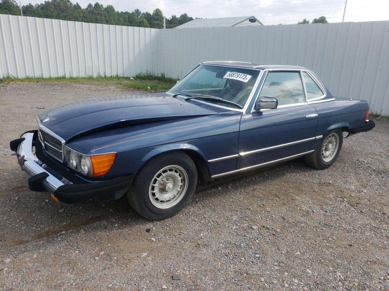 Photo 1 VIN: WDBBA45A0DB019574 - MERCEDES-BENZ 380 SL 