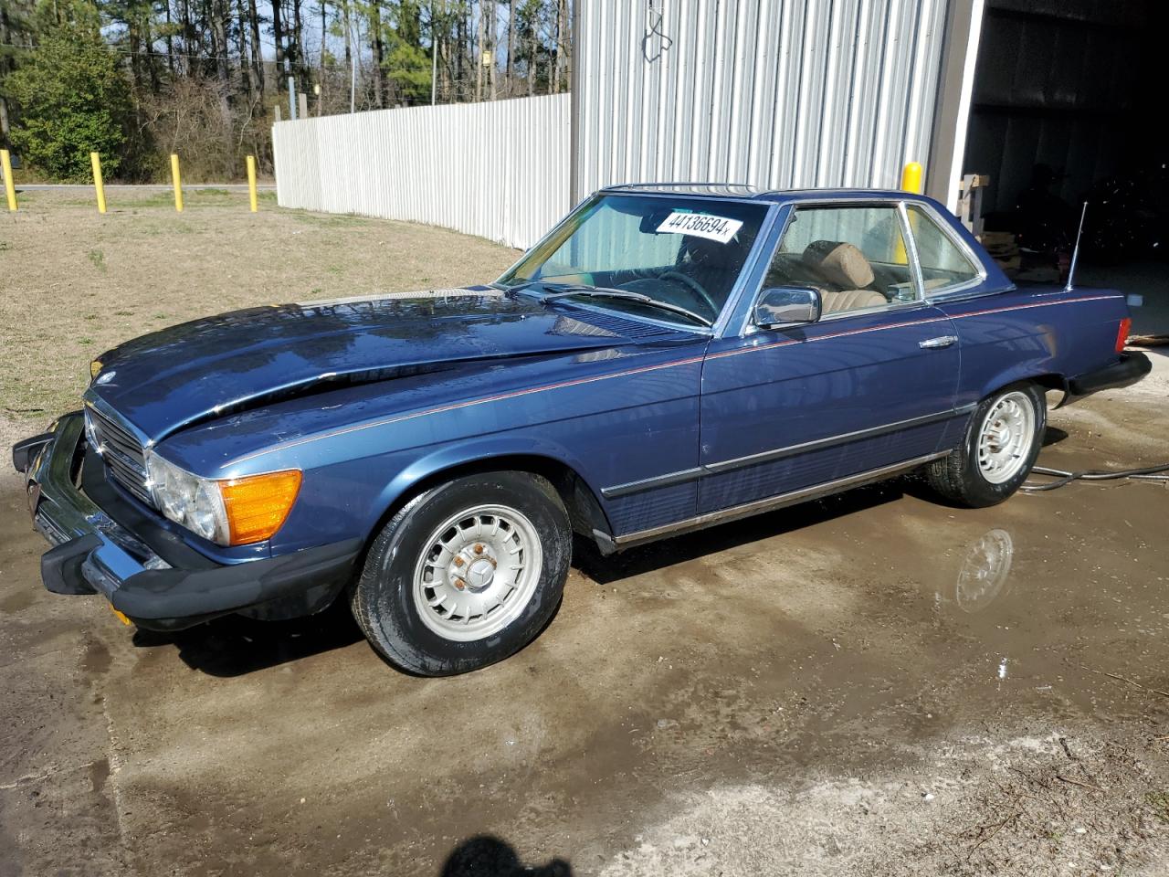 Photo 2 VIN: WDBBA45A0DB019574 - MERCEDES-BENZ 380 SL 