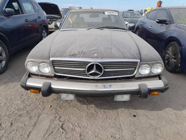 Photo 4 VIN: WDBBA45A5EA009369 - MERCEDES-BENZ 380 SL 