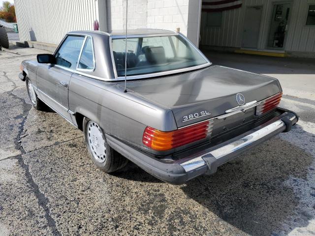 Photo 2 VIN: WDBBA45A8CB013598 - MERCEDES-BENZ 380 SL 