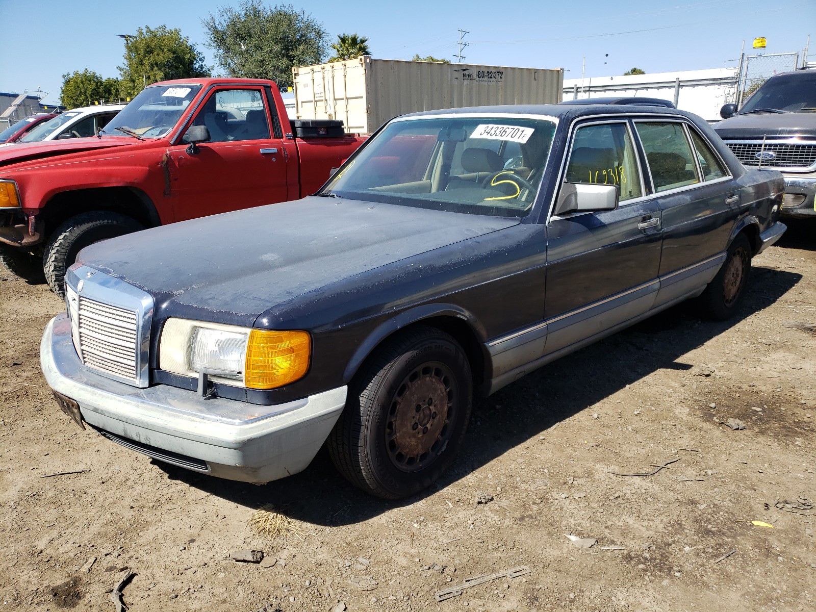 Photo 1 VIN: WDBCA35D2GA202848 - MERCEDES-BENZ 420 SEL 