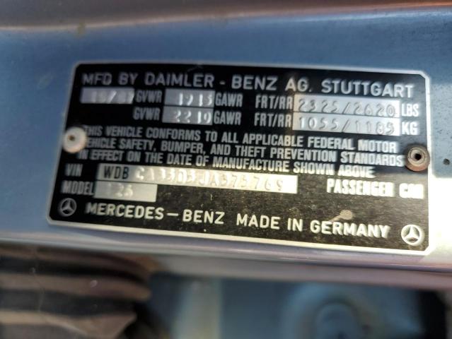 Photo 11 VIN: WDBCA35D5JA375769 - MERCEDES-BENZ 420 SEL 