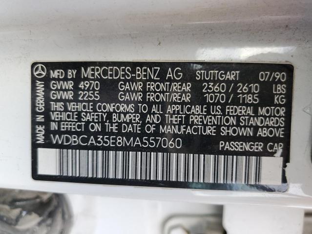 Photo 11 VIN: WDBCA35E8MA557060 - MERCEDES-BENZ S-CLASS 