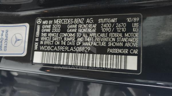 Photo 2 VIN: WDBCA39E9LA508829 - MERCEDES-BENZ SEL 560 