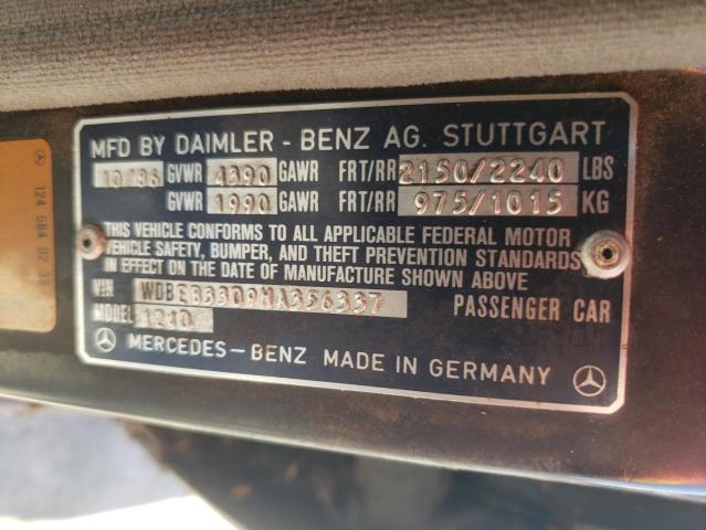 Photo 11 VIN: WDBEB33D9HA356337 - MERCEDES-BENZ 300 DT 