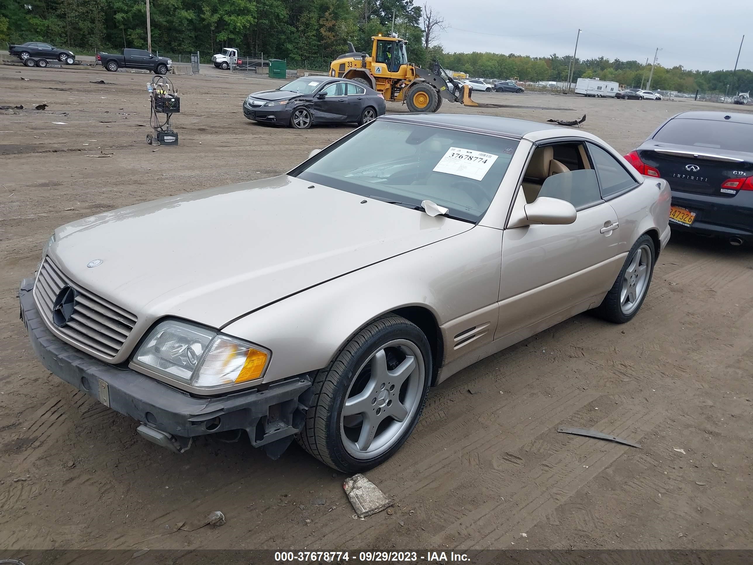 Photo 1 VIN: WDBFA68F6YF189926 - MERCEDES-BENZ SL-KLASSE 