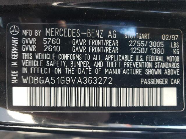 Photo 11 VIN: WDBGA51G9VA363272 - MERCEDES-BENZ S 500 