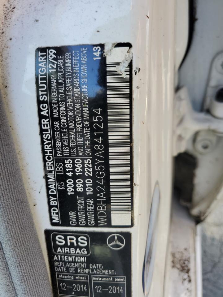 Photo 11 VIN: WDBHA24G5YA841254 - MERCEDES-BENZ C-KLASSE 