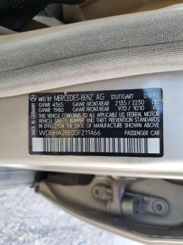 Photo 11 VIN: WDBHA28E0SF211466 - MERCEDES-BENZ C-CLASS 