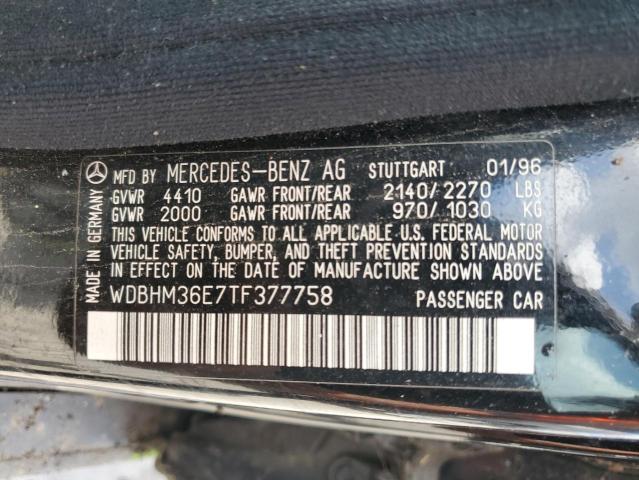 Photo 11 VIN: WDBHM36E7TF377758 - MERCEDES-BENZ C-CLASS 