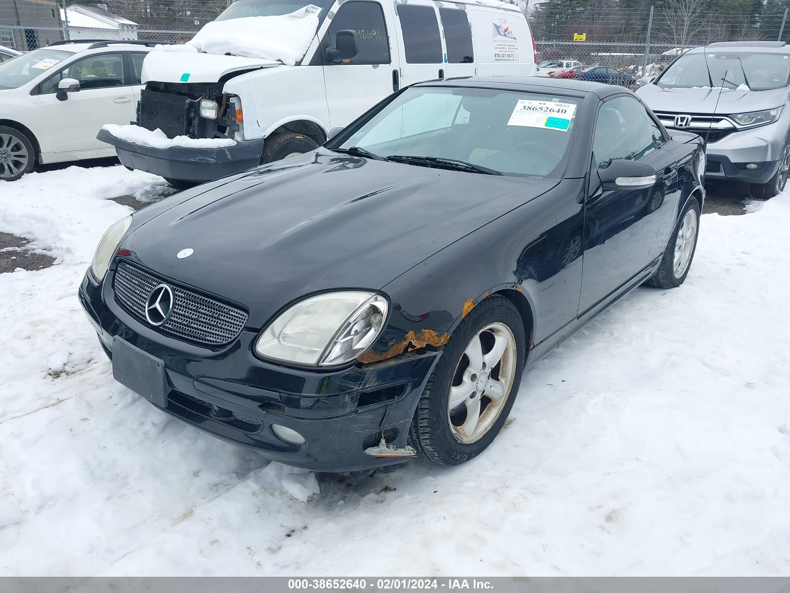 Photo 1 VIN: WDBKK65F81F228957 - MERCEDES-BENZ SLK-KLASSE 