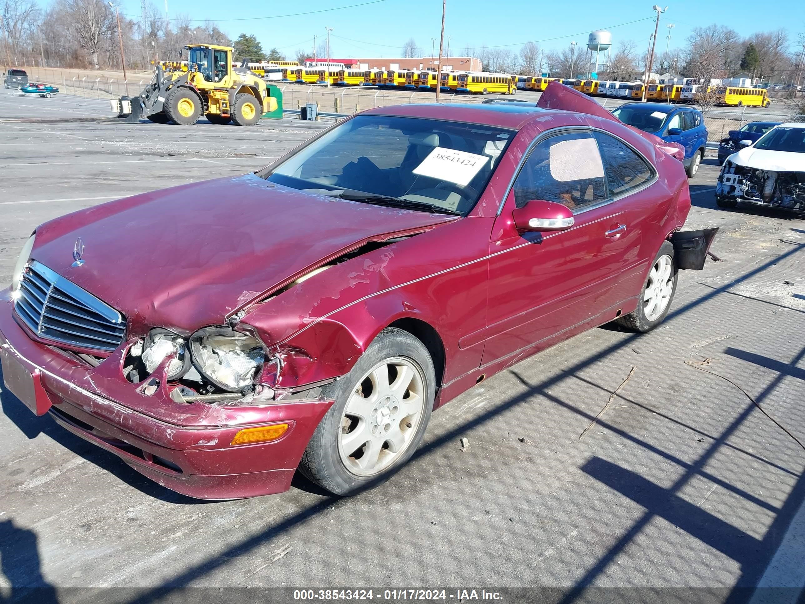 Photo 1 VIN: WDBLJ65G92T119927 - MERCEDES-BENZ CLK-KLASSE 