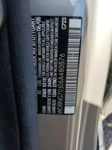 Photo 11 VIN: WDBNG70J06A480576 - MERCEDES-BENZ S 430 