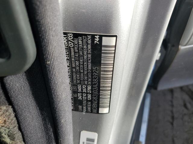 Photo 11 VIN: WDBNG83J03A383925 - MERCEDES-BENZ S 430 4MAT 