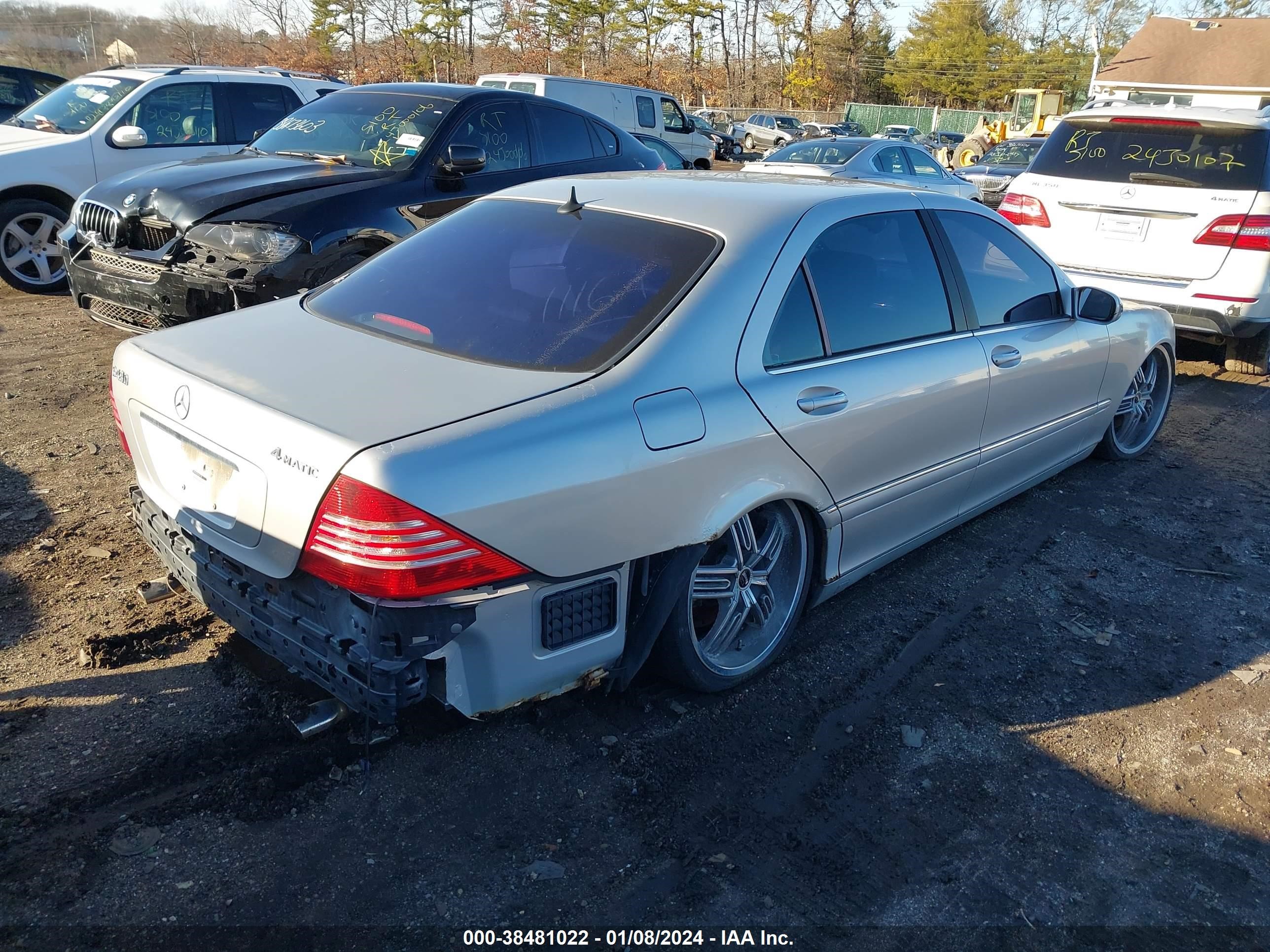 Photo 3 VIN: WDBNG83J83A327702 - MERCEDES-BENZ S-KLASSE 