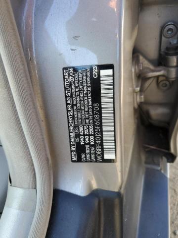 Photo 11 VIN: WDBRF40J25F608708 - MERCEDES-BENZ C 230K SPO 