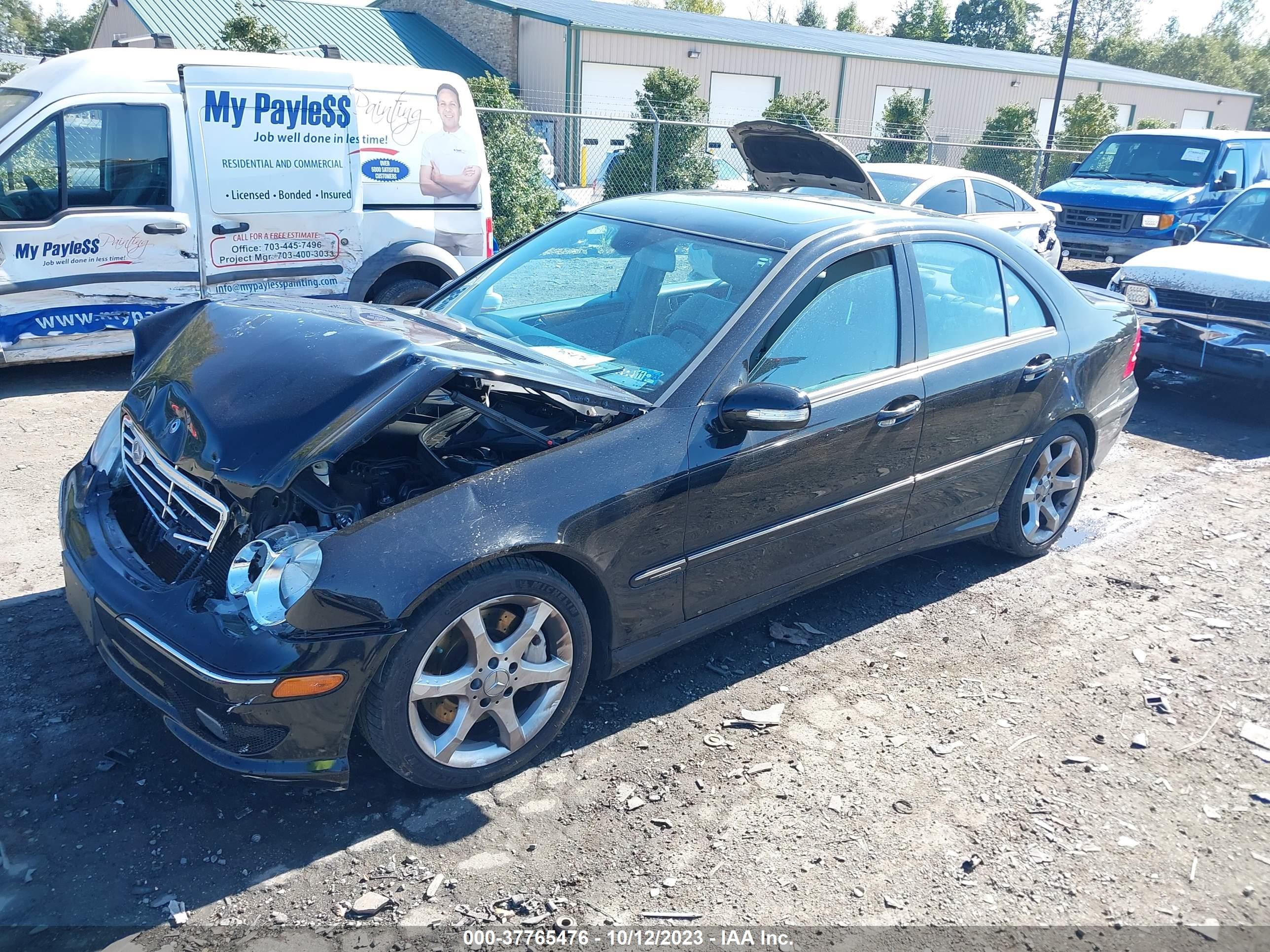 Photo 1 VIN: WDBRF52H07E026678 - MERCEDES-BENZ C-KLASSE 