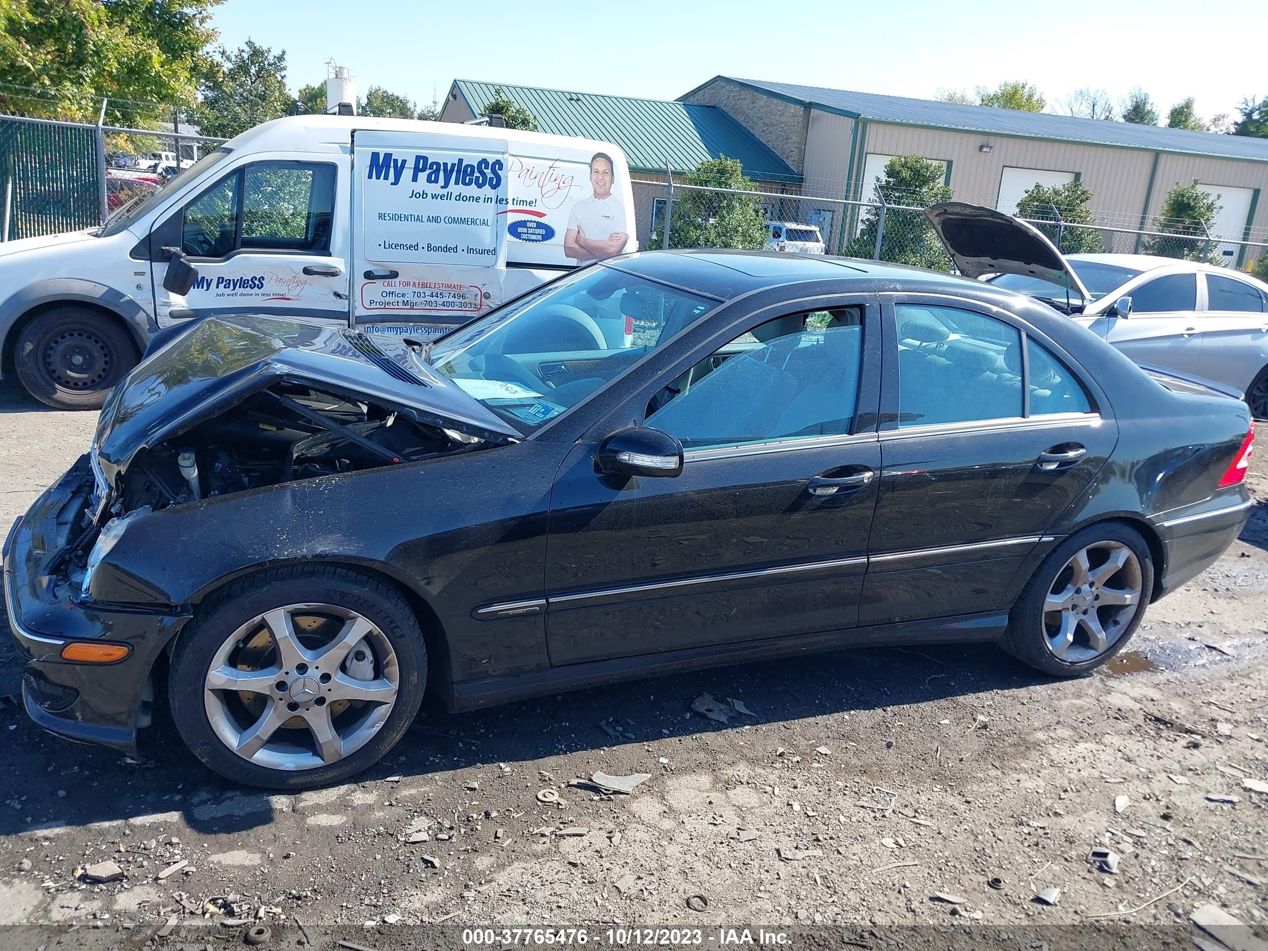 Photo 13 VIN: WDBRF52H07E026678 - MERCEDES-BENZ C-KLASSE 