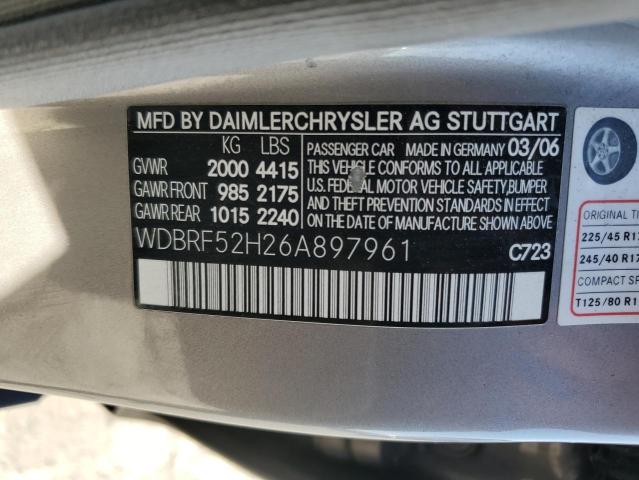 Photo 11 VIN: WDBRF52H26A897961 - MERCEDES-BENZ C 230 