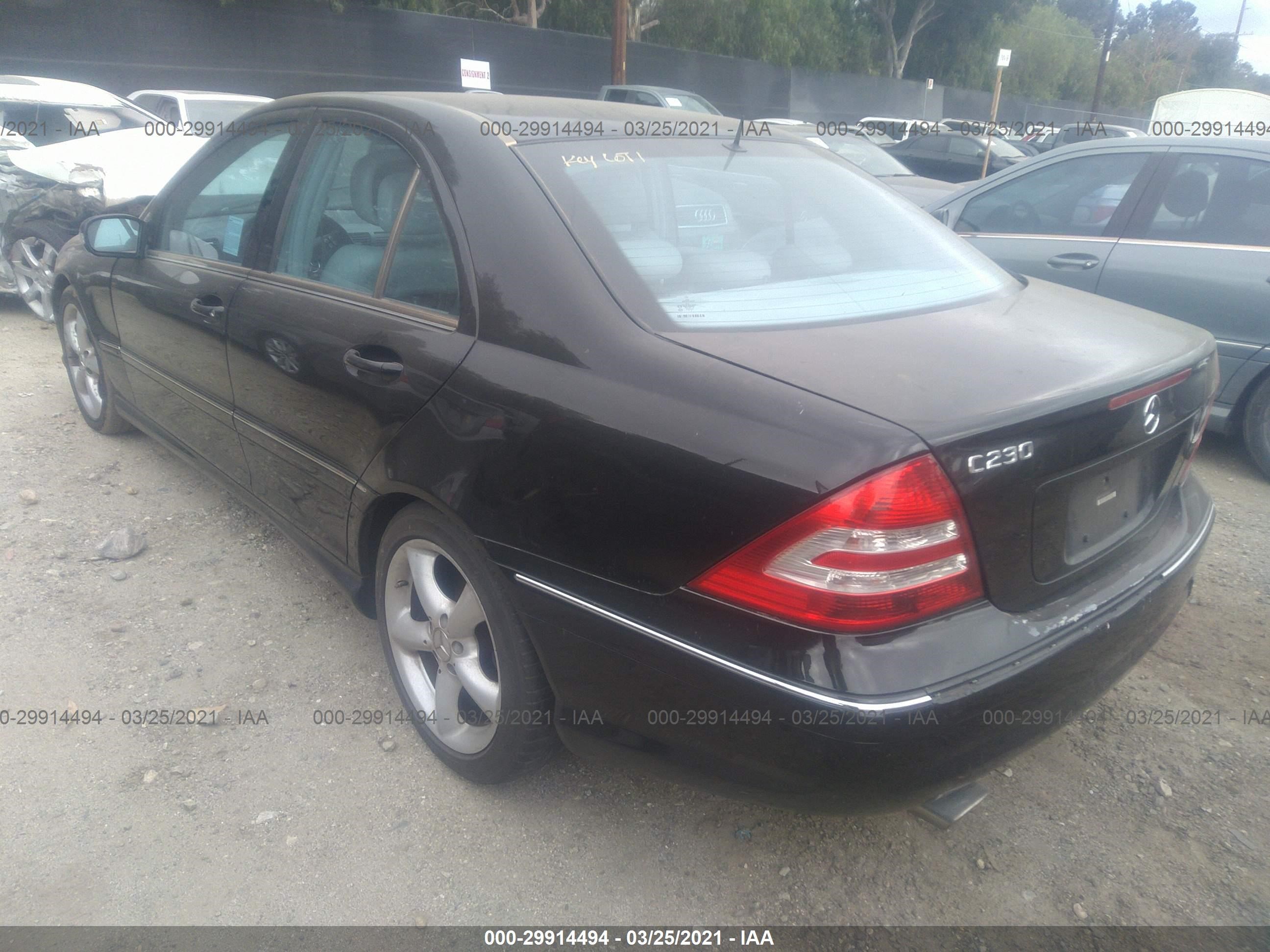 Photo 2 VIN: WDBRF52H56F752691 - MERCEDES-BENZ C-KLASSE 