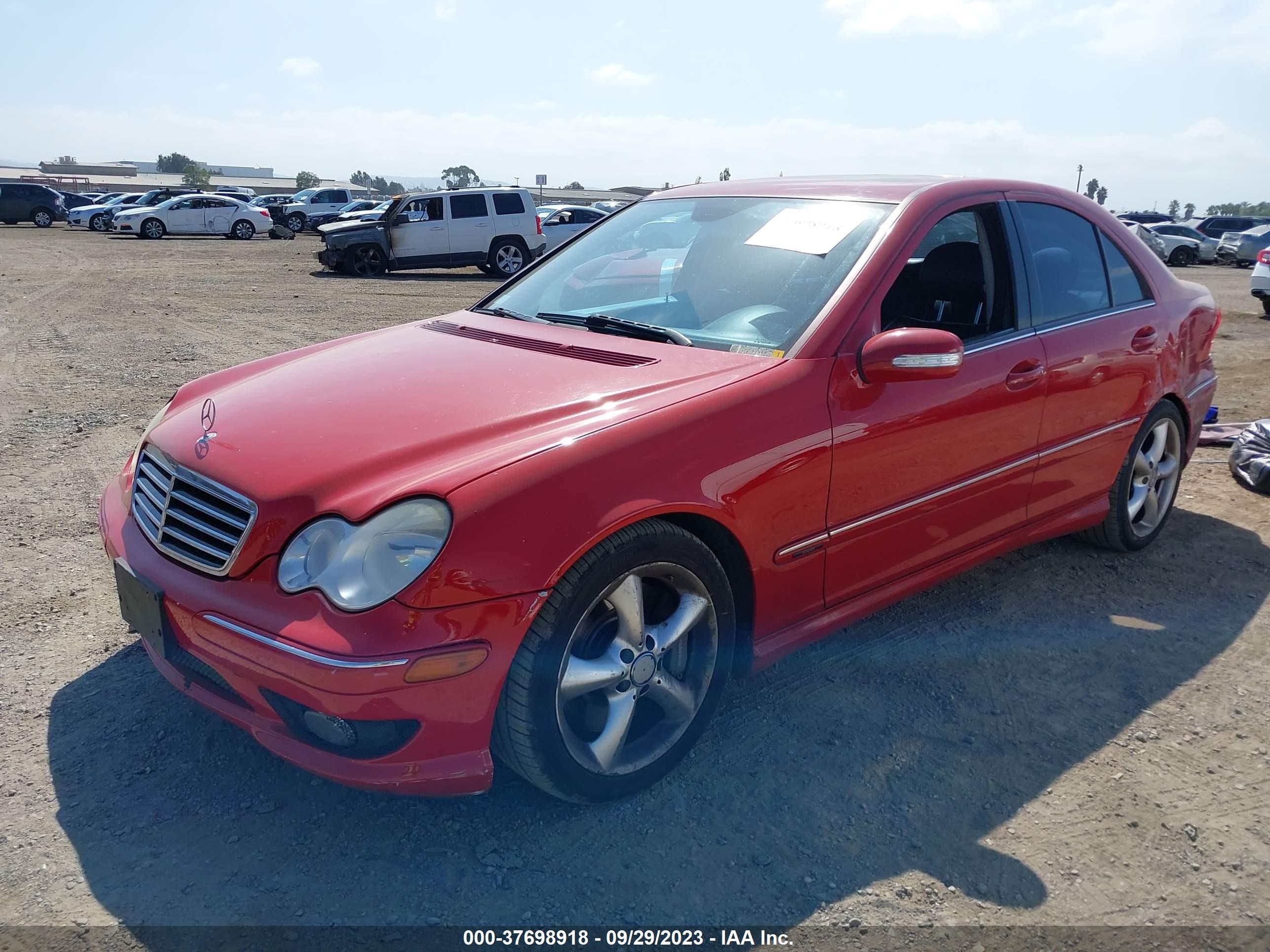 Photo 1 VIN: WDBRF56H06F773930 - MERCEDES-BENZ C-KLASSE 