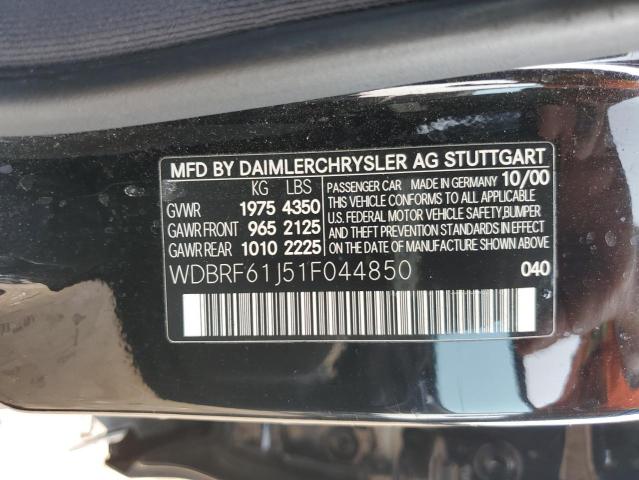 Photo 11 VIN: WDBRF61J51F044850 - MERCEDES-BENZ C-CLASS 