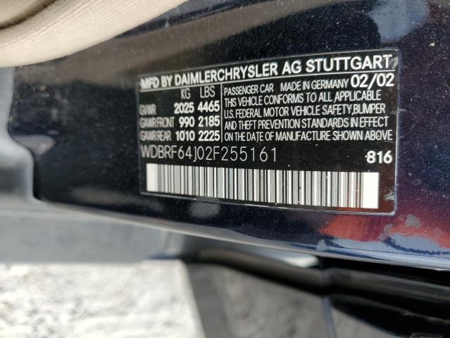 Photo 11 VIN: WDBRF64J02F255161 - MERCEDES-BENZ C-CLASS 