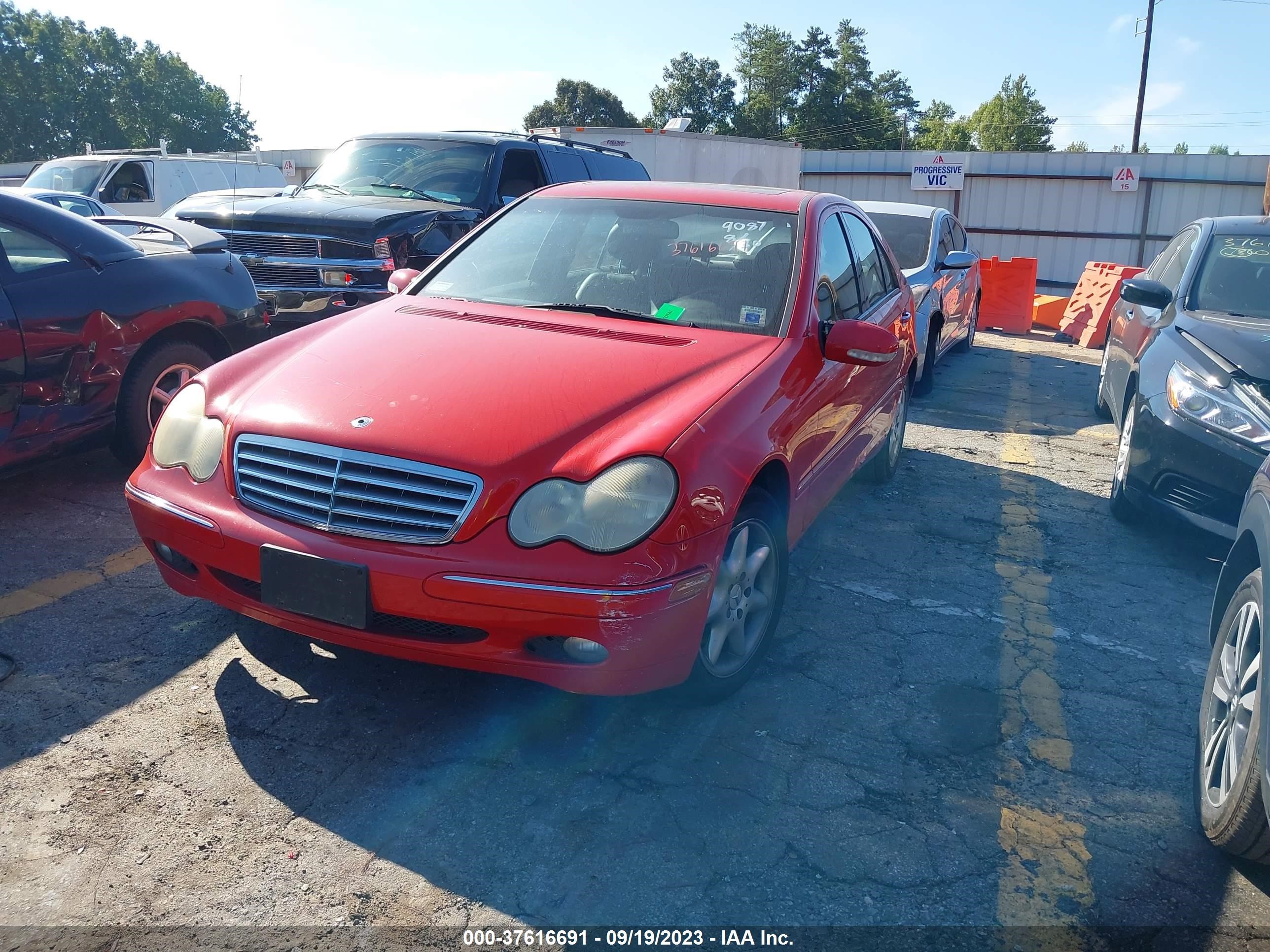 Photo 1 VIN: WDBRF64J43F319087 - MERCEDES-BENZ C-KLASSE 