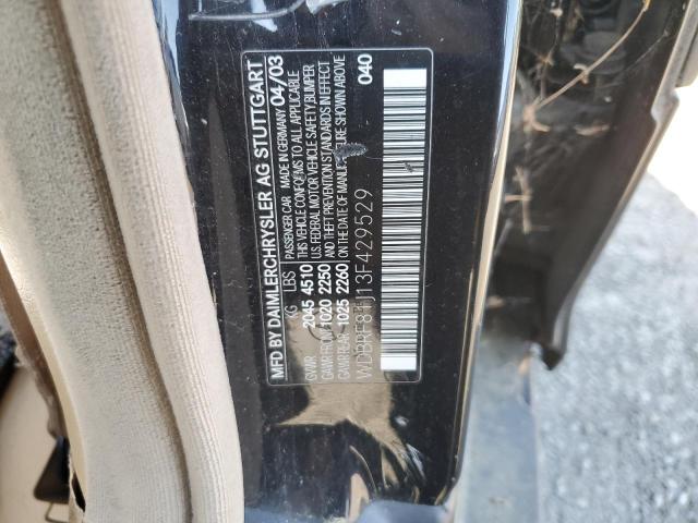 Photo 11 VIN: WDBRF81J13F429529 - MERCEDES-BENZ C 240 4MAT 