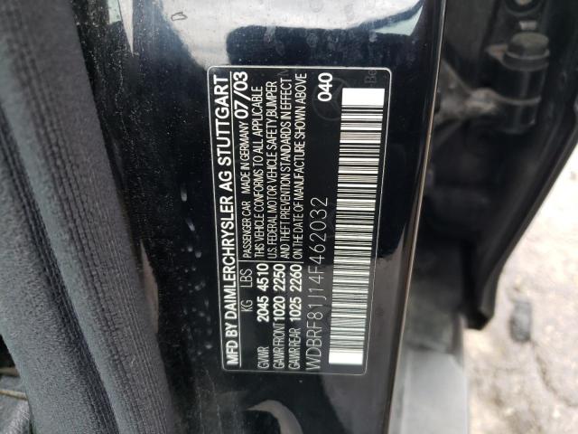 Photo 11 VIN: WDBRF81J14F462032 - MERCEDES-BENZ C 240 4MAT 