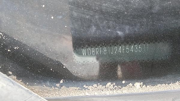 Photo 2 VIN: WDBRF81J24F543511 - MERCEDES-BENZ C 240 