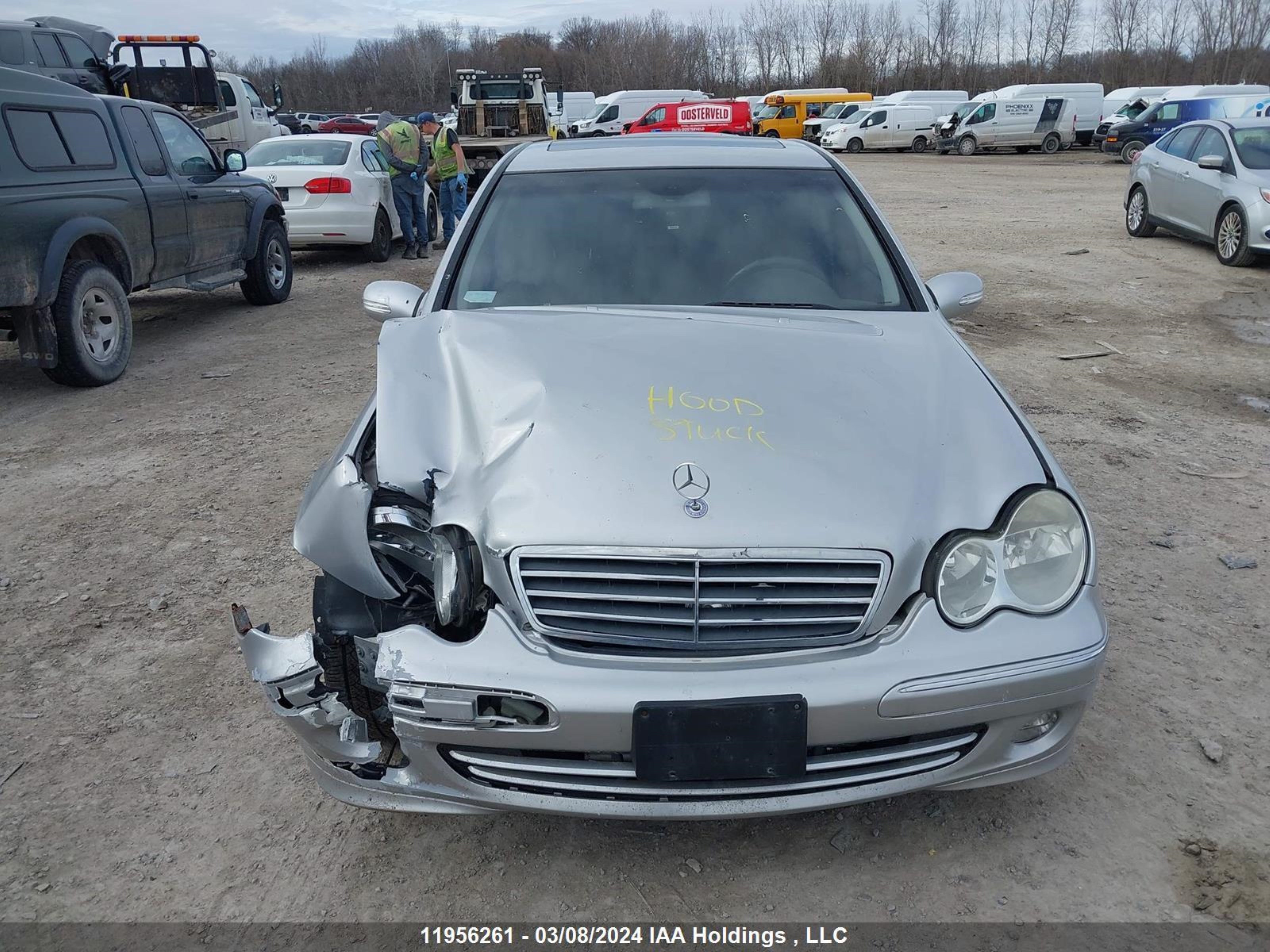 Photo 10 VIN: WDBRF81J95F580122 - MERCEDES-BENZ C-KLASSE 