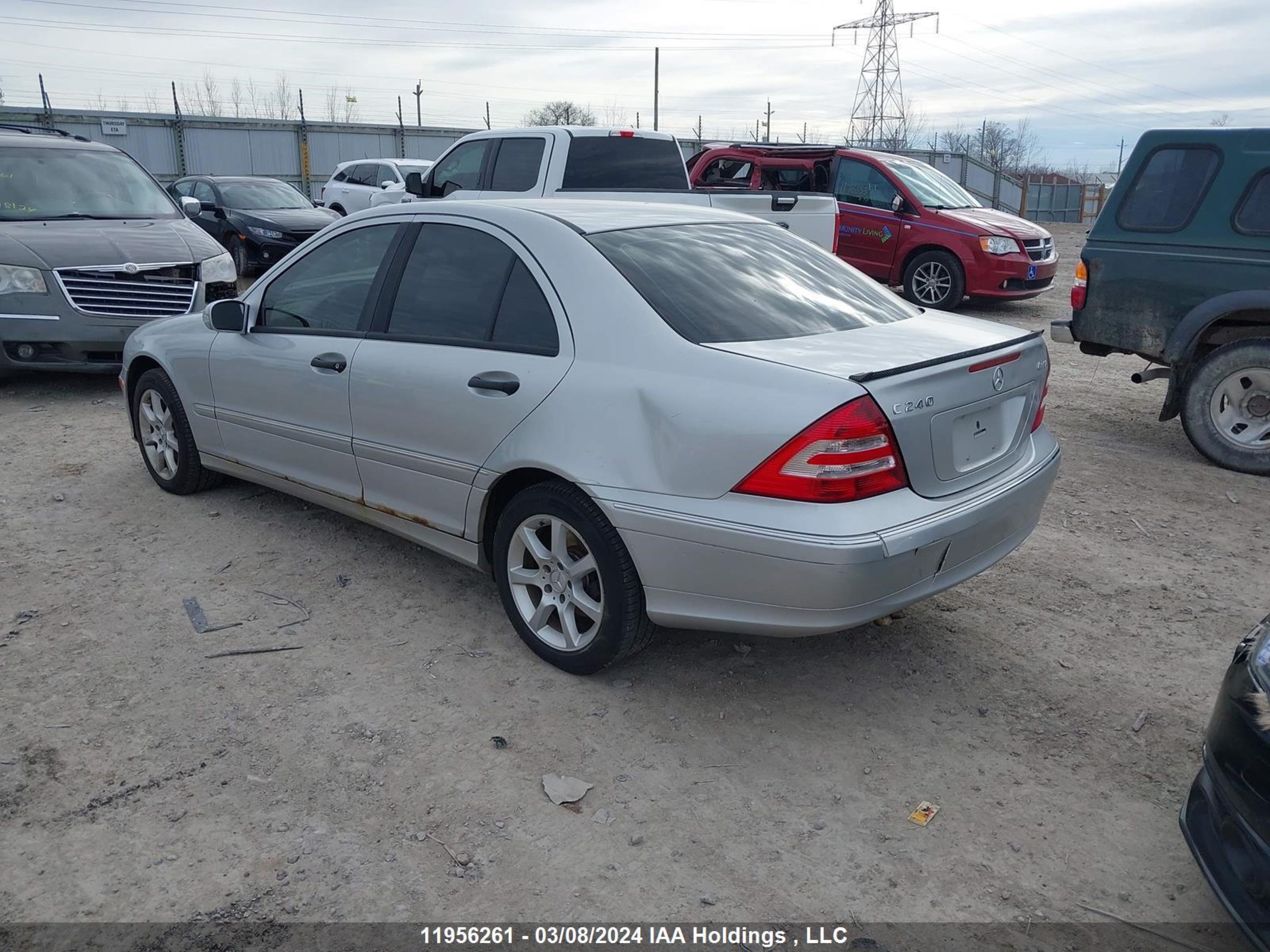 Photo 2 VIN: WDBRF81J95F580122 - MERCEDES-BENZ C-KLASSE 